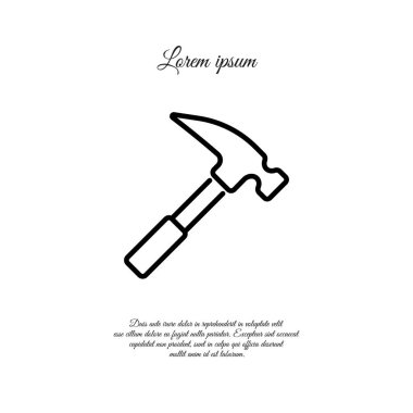 Çekiç web satırı simgesi