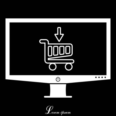 Alışveriş arabası simgesi