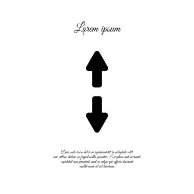 Yukarı ve aşağı okları