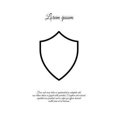 Kalkan Web satırı simgesi