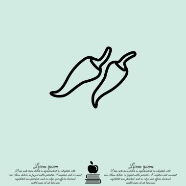 Chili Peppers Web satırı simgesi