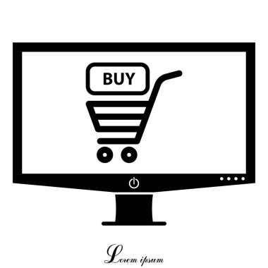 Alışveriş arabası simgesi