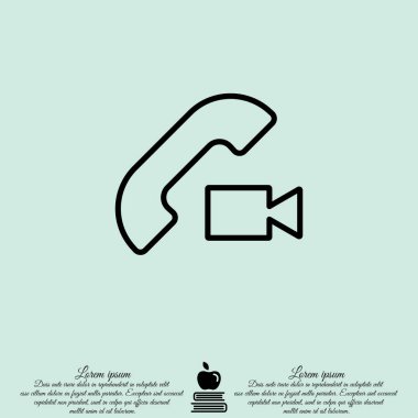 Görüntülü arama web simgesi