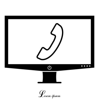 Telefon simgesi tasarım