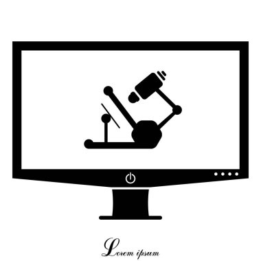 Mikroskop satırı simgesi