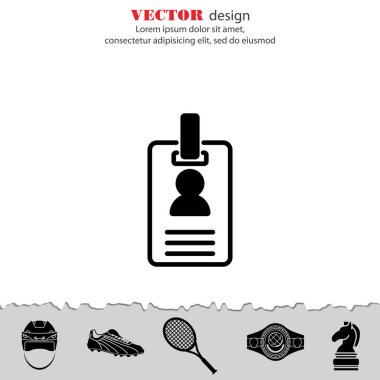 Tasarım kartı simgesinin.