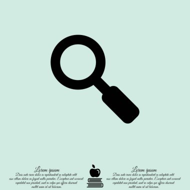 Büyüteç'i satırı simgesi