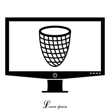 çöp kutusu simgesini