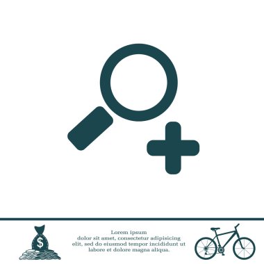 Büyüteç'i satırı simgesi