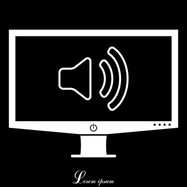 Yüksek ses ayarı simgesi