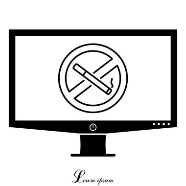 Sigara içme işareti simgesi yok