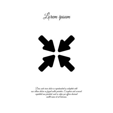 dört üst üste gelen ok simgesi