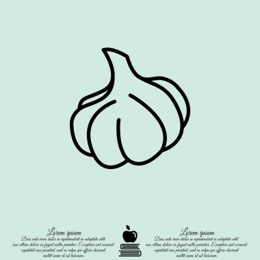 Sarımsak web satırı simgesi