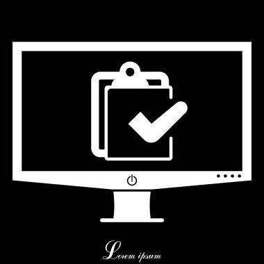 Denetim listesi web simgesi