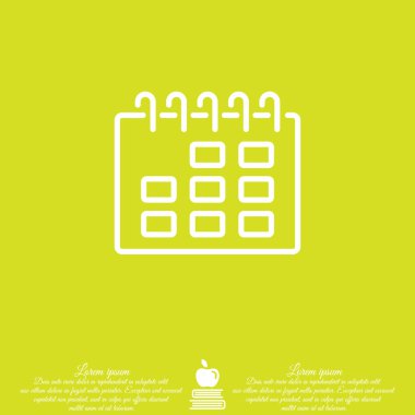 Takvim satırı simgesi