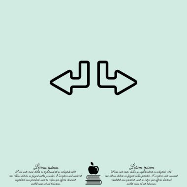 Web satırı simgesi