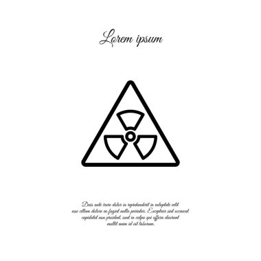 Radyasyon tehlikesi simgesi