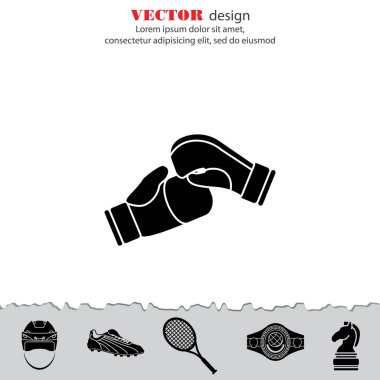 Boks eldivenleri simgesi