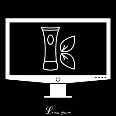 krema şişesi simgesi