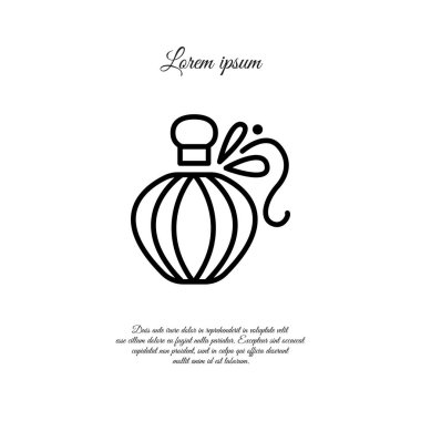 Parfüm kozmetik simgesi