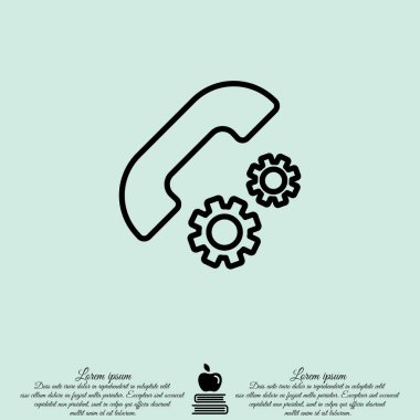 Telefon simgesi tasarım