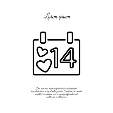 Sevgililer günü tarihi ile takvim