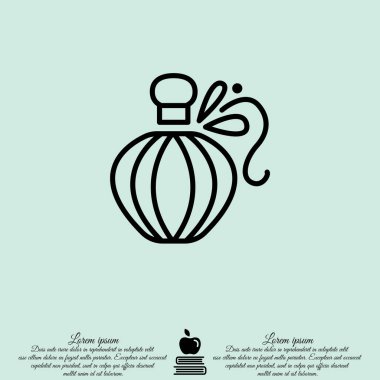 Parfüm kozmetik simgesi