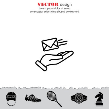 e-posta simgesi tasarım.