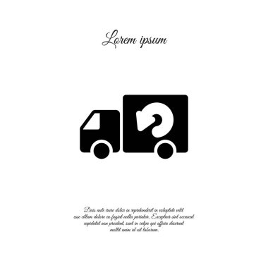 Web simgesi. Teslimat