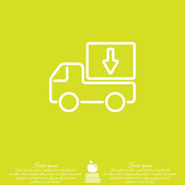 Web simgesi. Teslimat