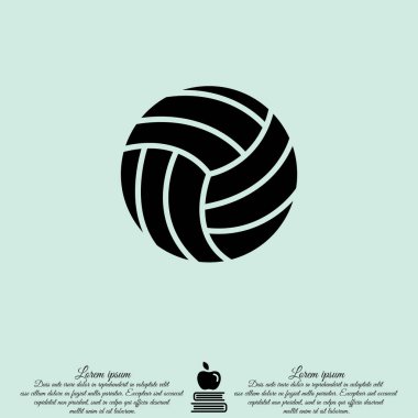 Voleybol topu simgesini
