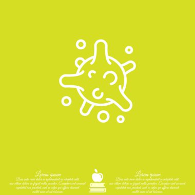 Bakteri, virüs simgesi