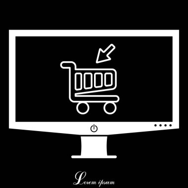 Alışveriş arabası simgesi