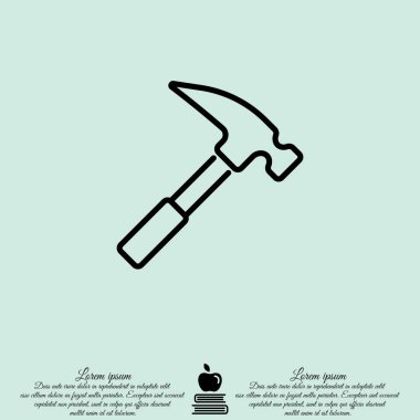 Çekiç web satırı simgesi