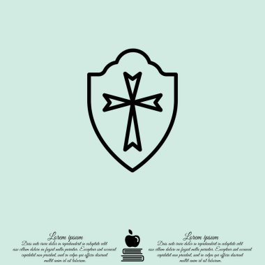 Kalkan Web satırı simgesi