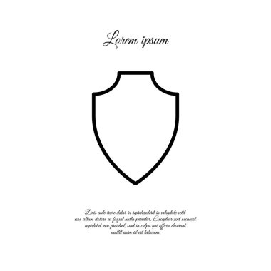 Kalkan Web satırı simgesi