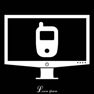 Hareket eden telefon simgesi