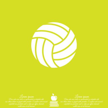 Voleybol topu simgesini