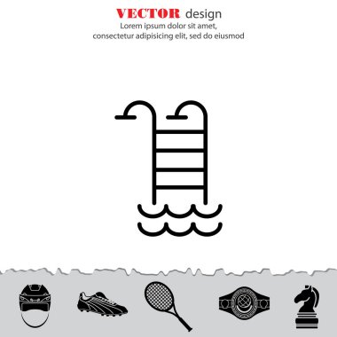 Merdiven havuzu simgesine