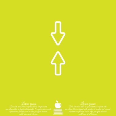 Yukarı ve aşağı okları