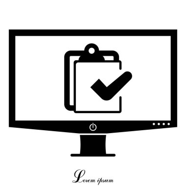 Denetim listesi web simgesi