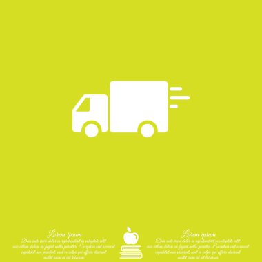 Web simgesi. Teslimat