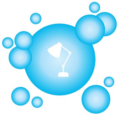 Web satırı simgesi. Lamba