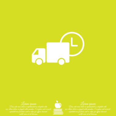 Web simgesi. Teslimat