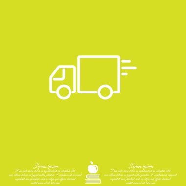 Web simgesi. Teslimat