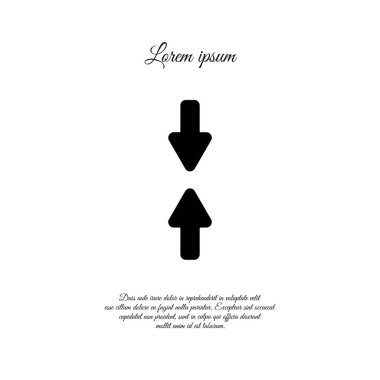 Yukarı ve aşağı okları