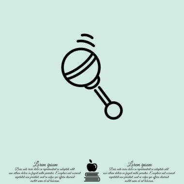 Tasarım bebek simgesinin.