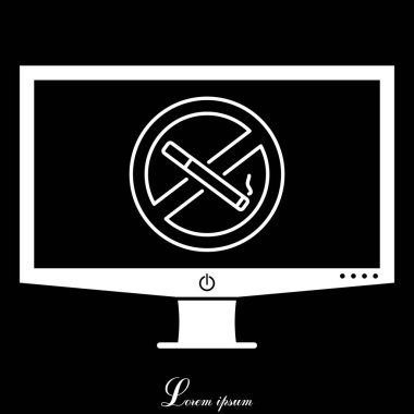 Sigara içme işareti simgesi yok