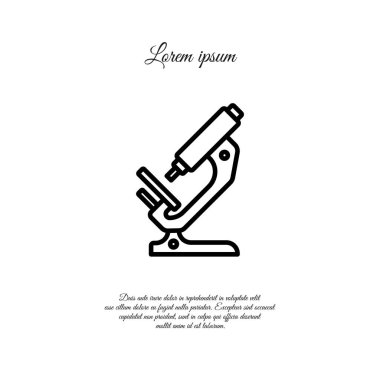 Mikroskop satırı simgesi