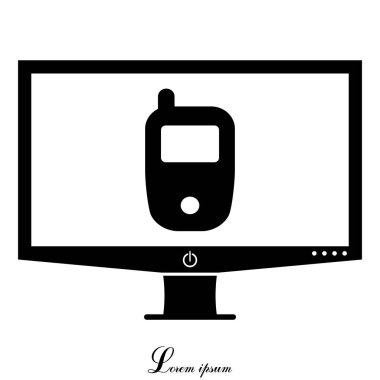 Hareket eden telefon simgesi